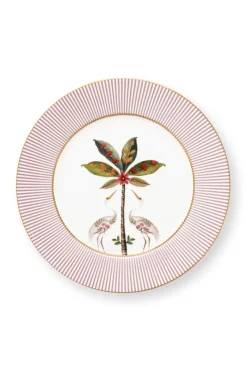 Pip Studio Frühstücksteller|La Majorelle Frühstücksteller 21 cm Rosa