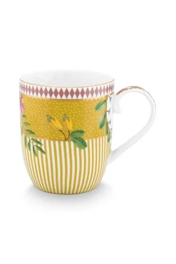Pip Studio Porzellan Sets|Kaffeetassen|La Majorelle Set/2 Tassen Klein Gelb