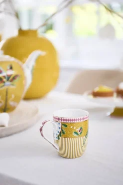 Pip Studio Porzellan Sets|Kaffeetassen|La Majorelle Set/2 Tassen Klein Gelb