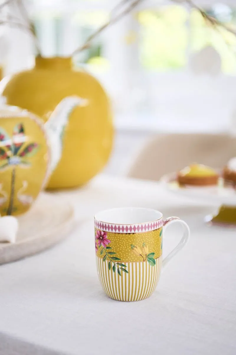 Pip Studio Kaffeetassen|La Majorelle Tasse Klein Gelb