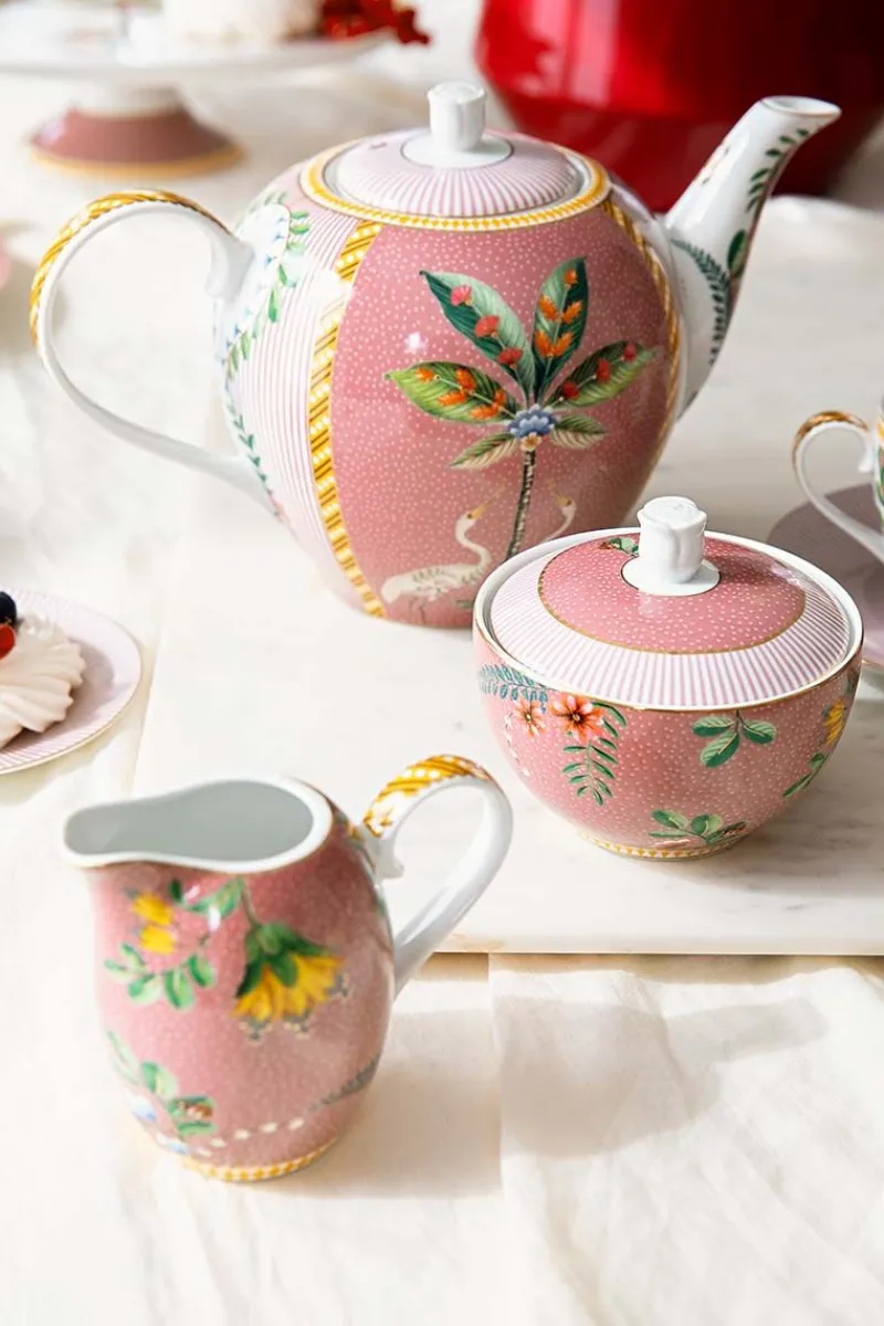 Pip Studio Teekannen|La Majorelle Teekanne Gross Rosa