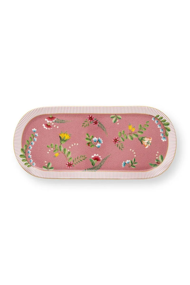 Pip Studio Tortenteller|La Majorelle Tortenteller Rechteckig Rosa