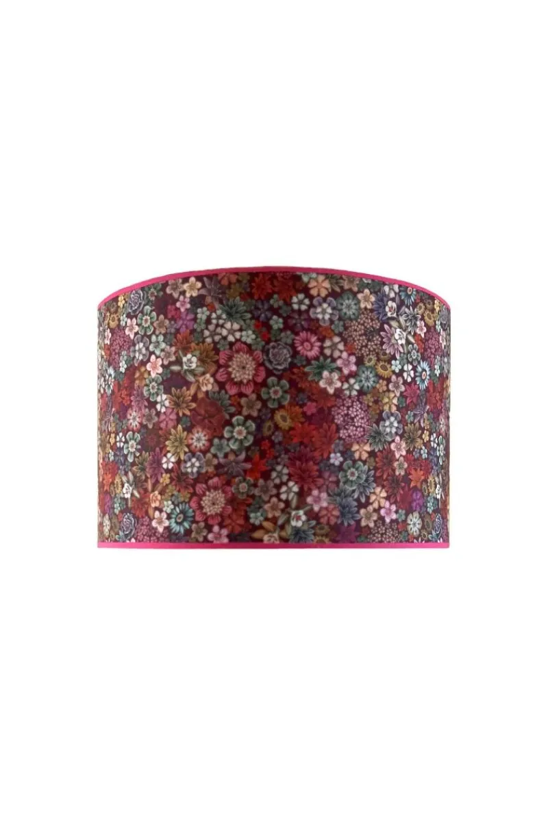 Pip Studio Lampenschirme|Lampenschirm Tutti i Fiori by Pip Dunkelrot