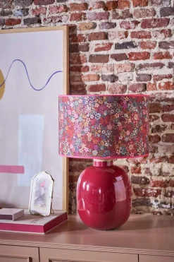 Pip Studio Lampenschirme|Lampenschirm Tutti i Fiori by Pip Dunkelrot