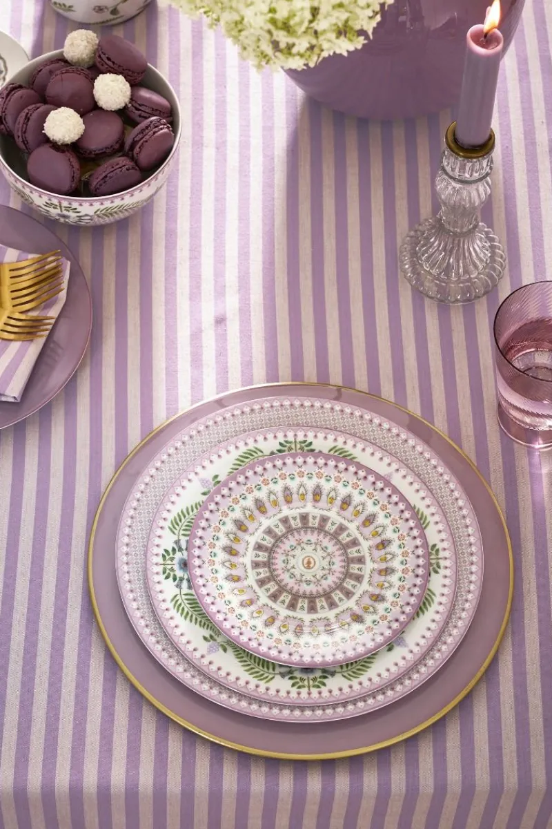 Pip Studio Gebäckteller|Lily & Lotus Gebäckteller Lila 17cm Violett