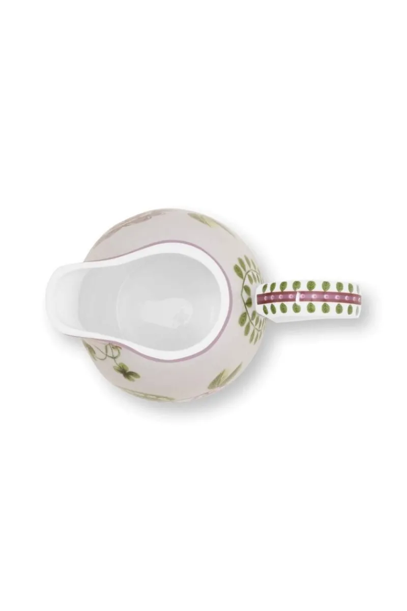 Pip Studio Milchkännchen|Lily & Lotus Kanne Klein Lila Weiß