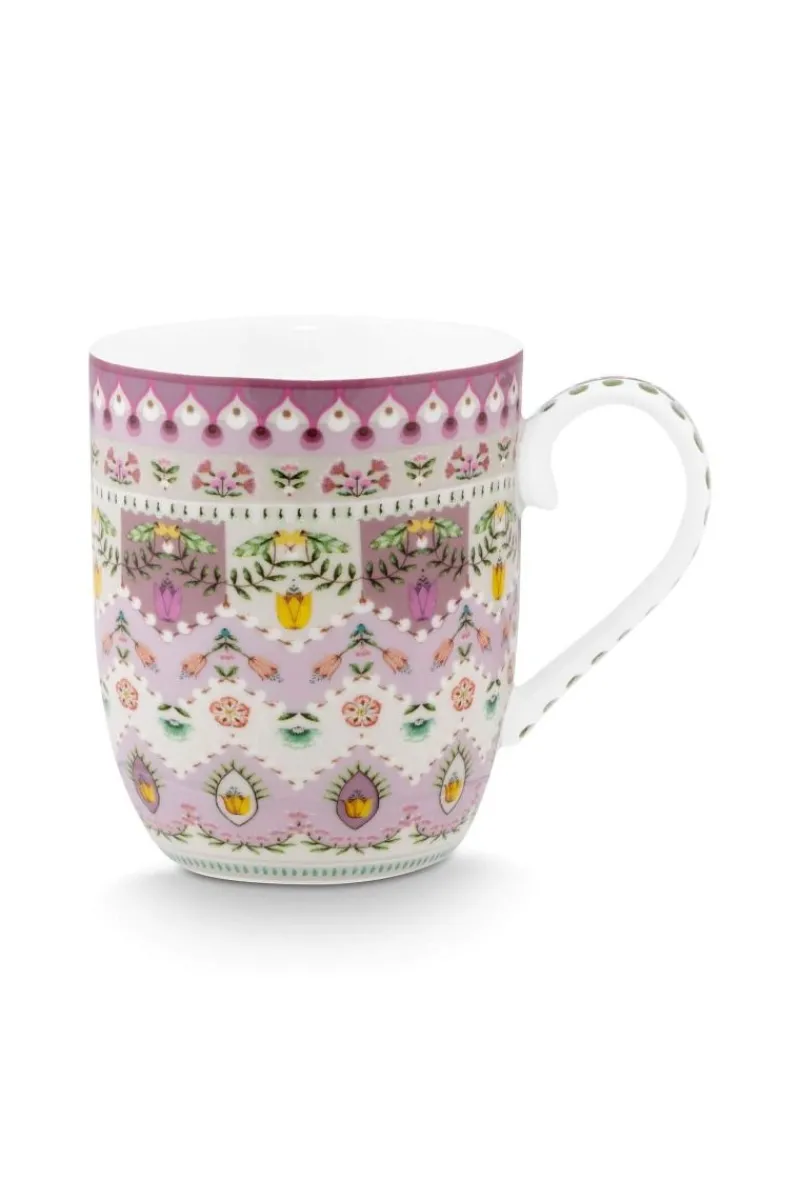 Pip Studio Kaffeetassen|Lily & Lotus Tasse Klein 145ml Violett
