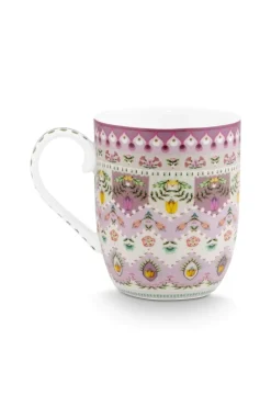 Pip Studio Kaffeetassen|Lily & Lotus Tasse Klein 145ml Violett