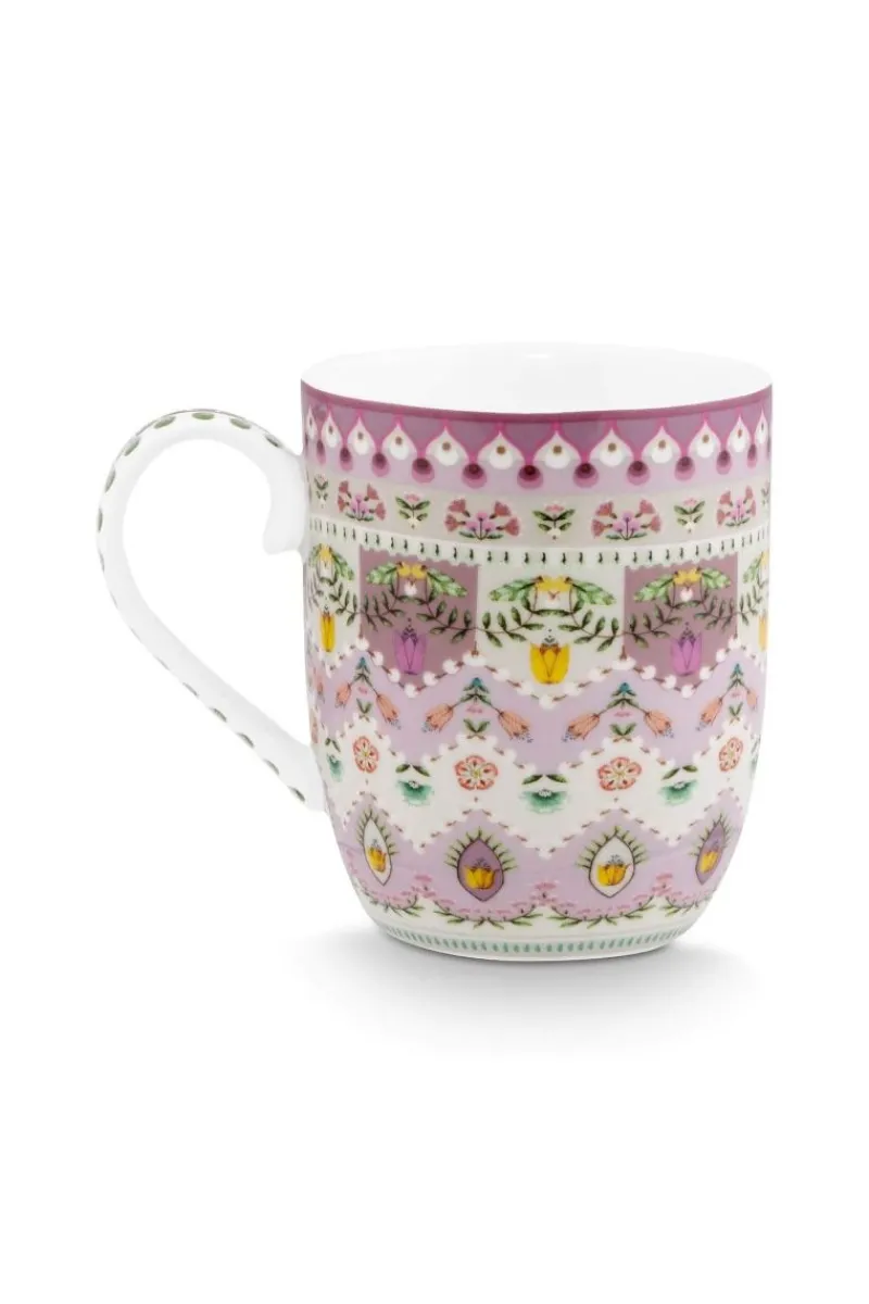 Pip Studio Kaffeetassen|Lily & Lotus Tasse Klein 145ml Violett