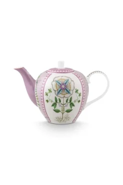 Pip Studio Teekannen|Lily & Lotus Teekanne Gross Lila Violett