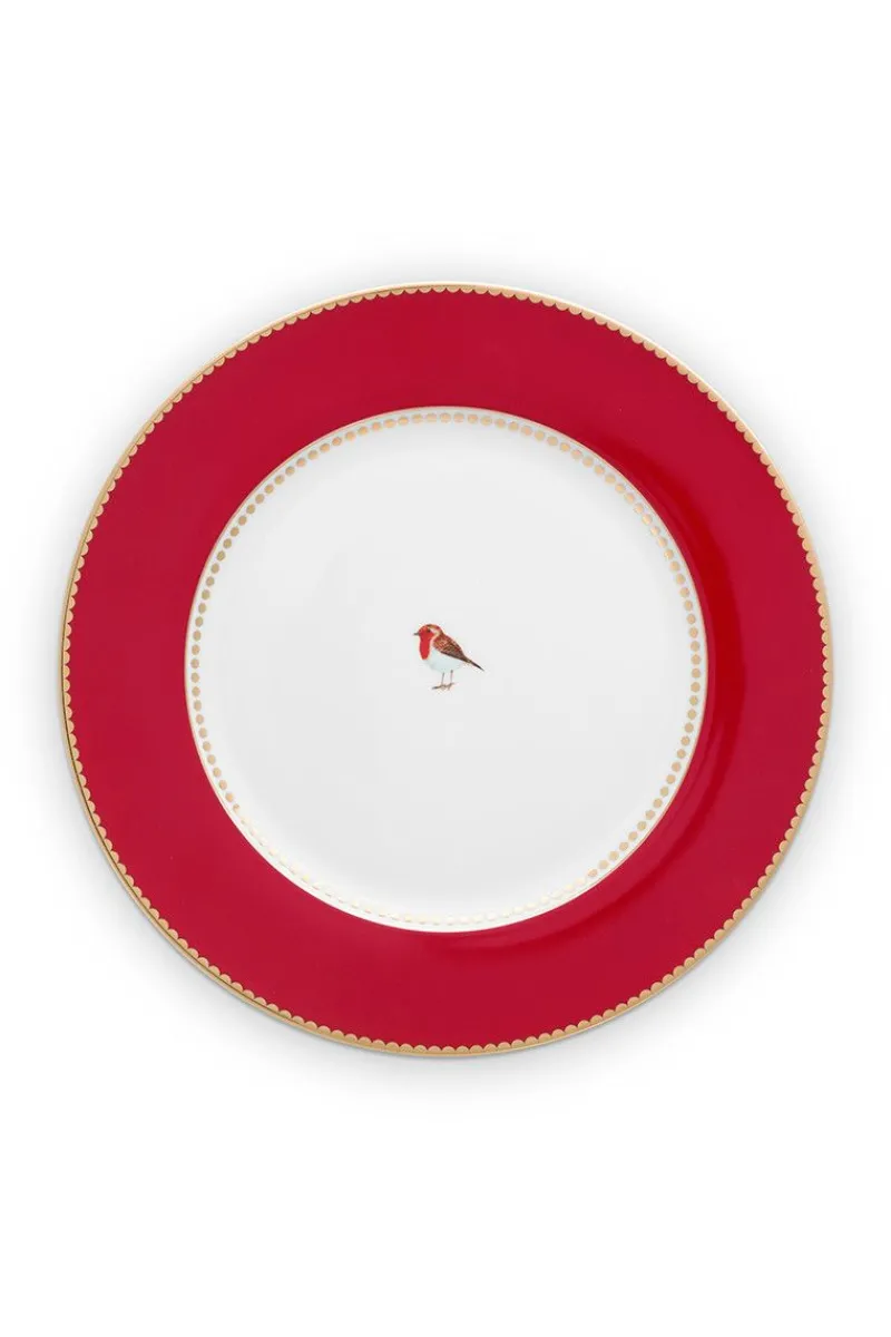 Pip Studio Essteller|Love Birds Essteller 26,5 cm Rot