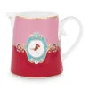 Pip Studio Milchkännchen|Love Birds Kanne Klein Rot/Rosa