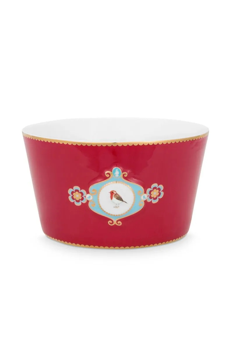 Pip Studio Schalen|Love Birds Schale 15 cm Rot