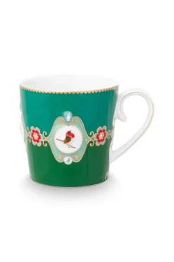 Pip Studio Teetassen|Love Birds Tasse Gross Duo Grün