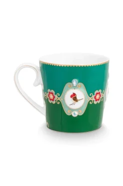 Pip Studio Teetassen|Love Birds Tasse Gross Duo Grün