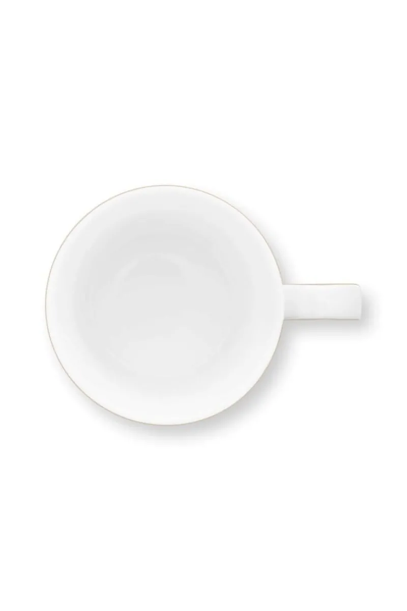 Pip Studio Kaffeetassen|Love Birds Tasse Klein Streifen Grün