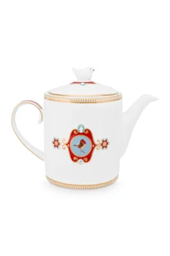 Pip Studio Teekannen|Love Birds Teekanne Medium Weiß