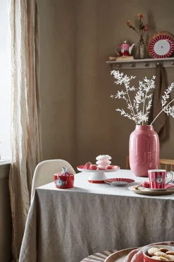 Pip Studio Tortenteller|Love Birds Tortenteller Klein Rot/Rosa