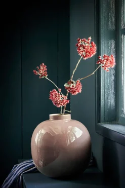 Pip Studio Große Vasen|Metall Vase Braun 23cm