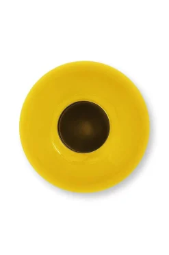 Pip Studio Große Vasen|Metall Vase Gelb 23cm