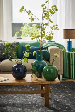 Pip Studio Große Vasen|Metall Vase Grün 23cm