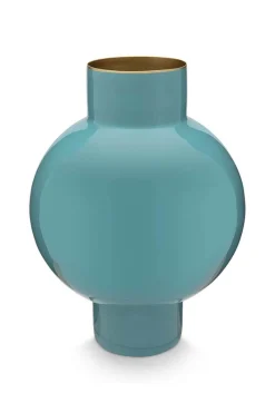 Pip Studio Große Vasen|Metall Vase 24cm Grün