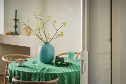 Pip Studio Große Vasen|Metall Vase Matte Hell 32cm Blau