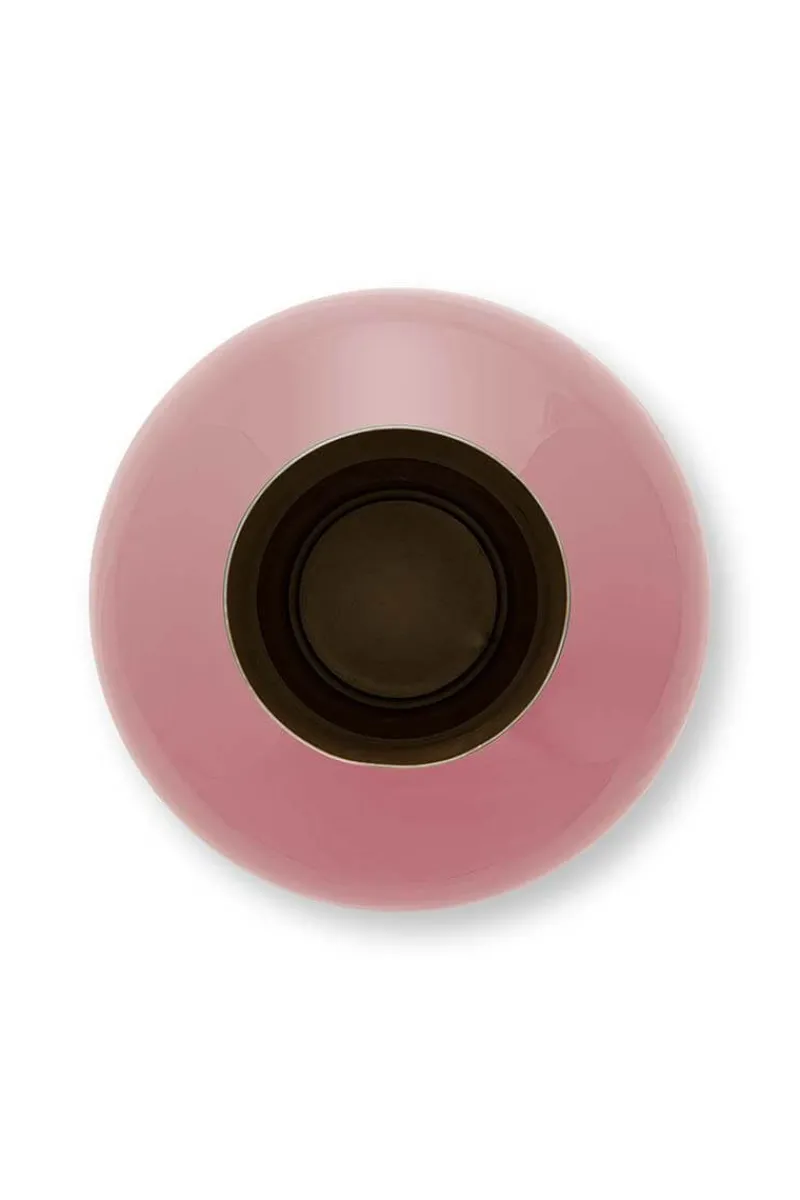 Pip Studio Große Vasen|Metall Vase 40cm Rosa