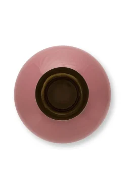 Pip Studio Große Vasen|Metall Vase 42cm Rosa