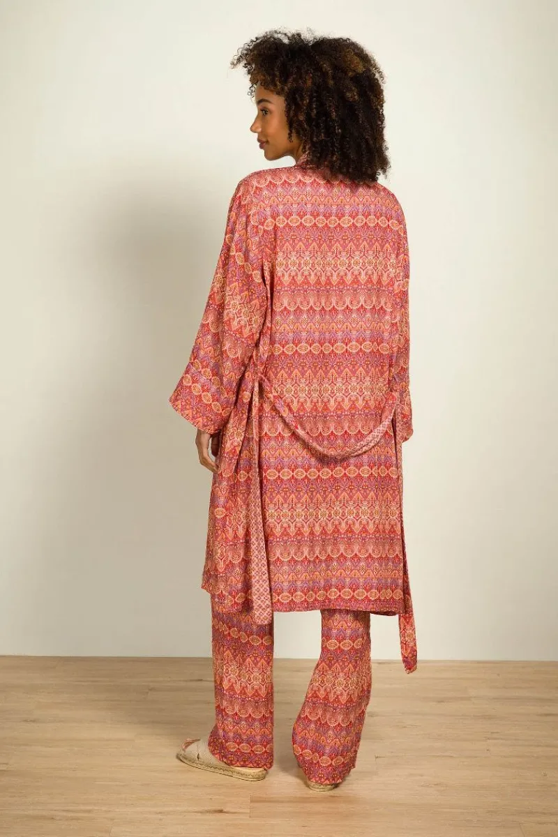 Pip Studio Strandmode|Naomi Kimono Ashanti Rot