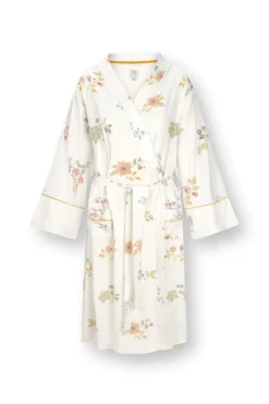Pip Studio Strandmode|Naomi Kimono Blossom Chique Weiss