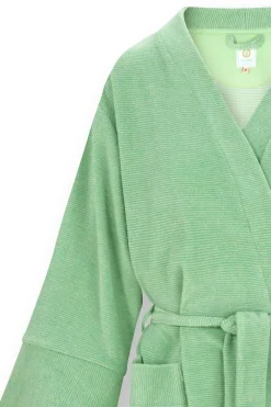 Pip Studio Strandmode|Naomi Kimono Petite Sumo Stripe Grün