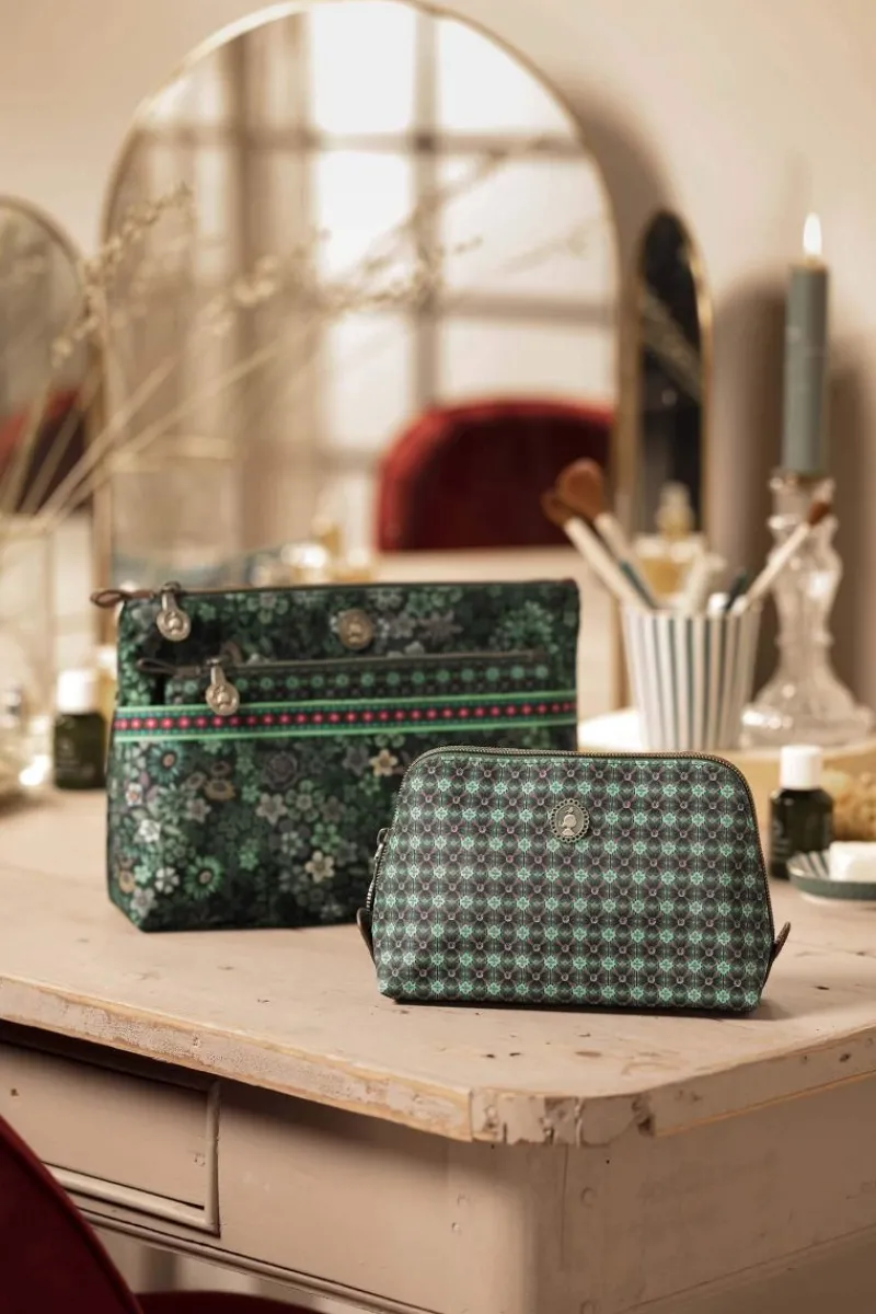 Pip Studio Kosmetiktasche|Necessaire Klein Clover Grün