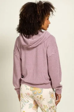 Pip Studio Pullover & Strickjacken|Pullover Und Strickjacken|Nicolle Jacke Little Sumo Stripe Lila Violett