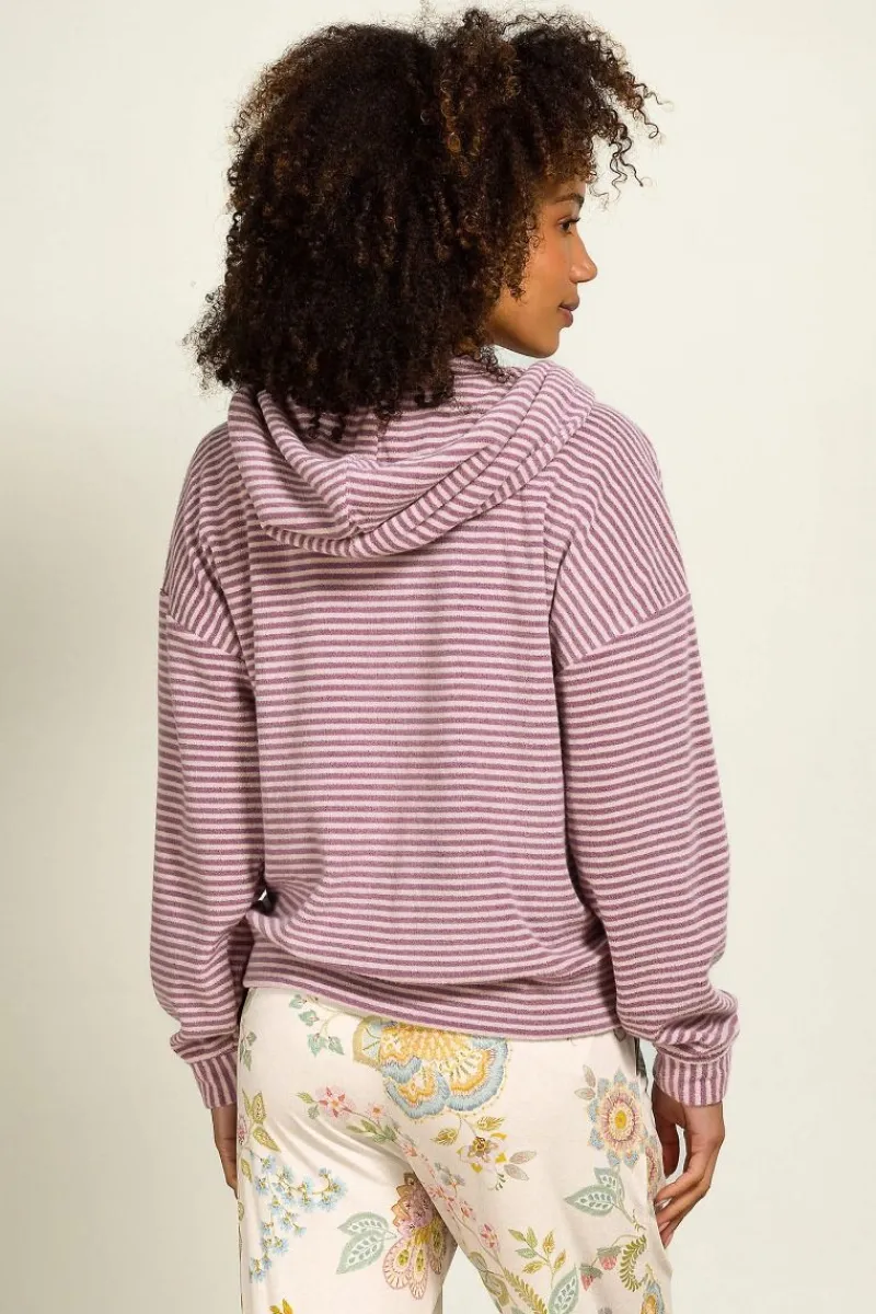 Pip Studio Pullover & Strickjacken|Pullover Und Strickjacken|Nicolle Jacke Little Sumo Stripe Lila Violett