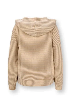 Pip Studio Pullover & Strickjacken|Pullover Und Strickjacken|Nicolle Jacke Little Sumo Stripe Sand