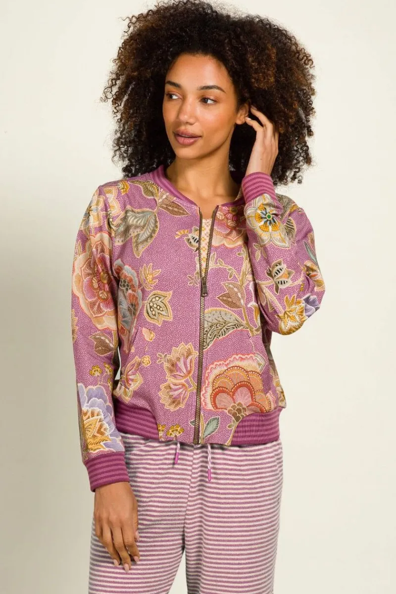 Pip Studio Pullover & Strickjacken|Pullover Und Strickjacken|Nicos Jacke Matata Lila Violett