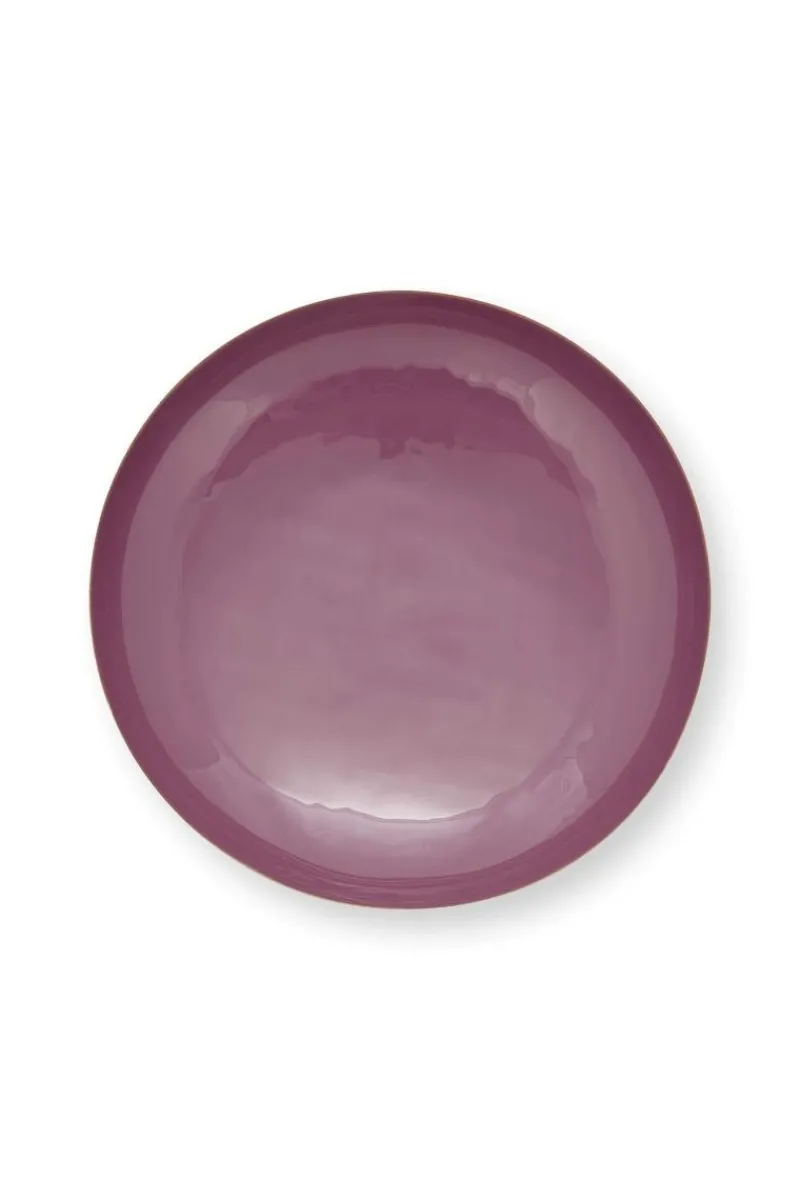 Pip Studio Schalen Und Tabletts|Obstschalen|Niedriges Schale Metall Lila 12.5cm Violett