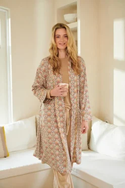 Pip Studio Kimonos|Bademäntel|Nisha Kimono Bailamos Sand