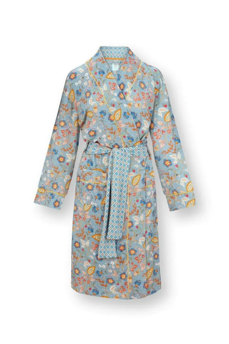 Pip Studio Strandmode|Nisha Kimono Jameela Blau
