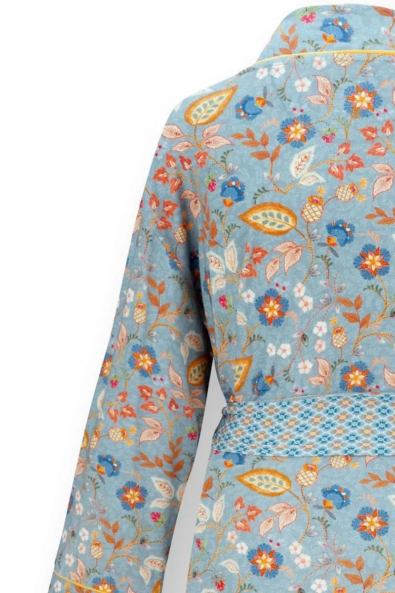 Pip Studio Strandmode|Nisha Kimono Jameela Blau