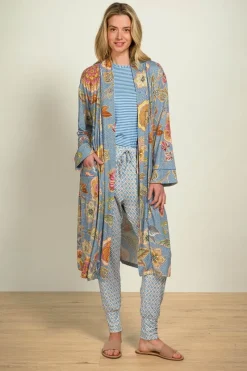 Pip Studio Strandmode|Nisha Kimono Matata Blau