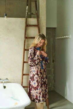 Pip Studio Kimonos|Bademäntel|Nisha Kimono Rosita Braun
