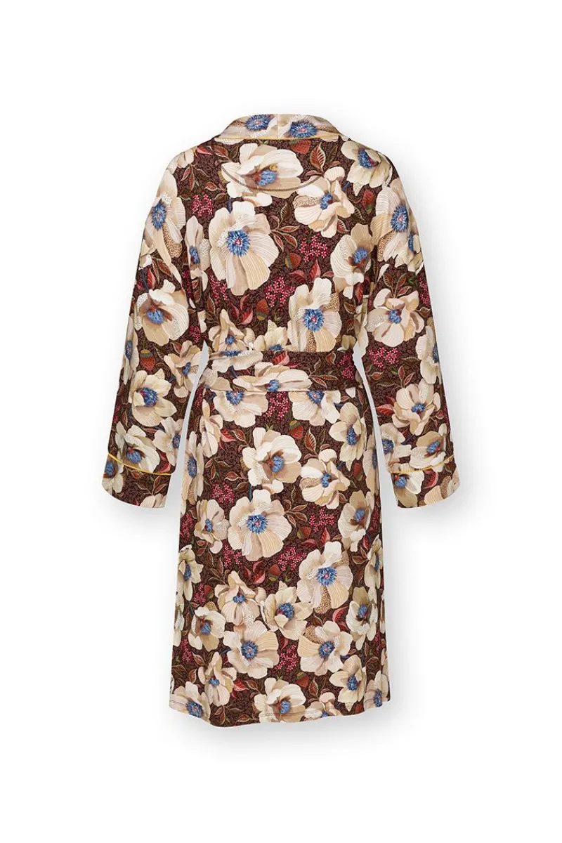 Pip Studio Kimonos|Bademäntel|Nisha Kimono Rosita Braun