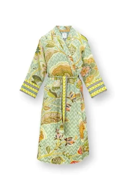 Pip Studio Strandmode|Noa Kimono Hakuna Hell Grün