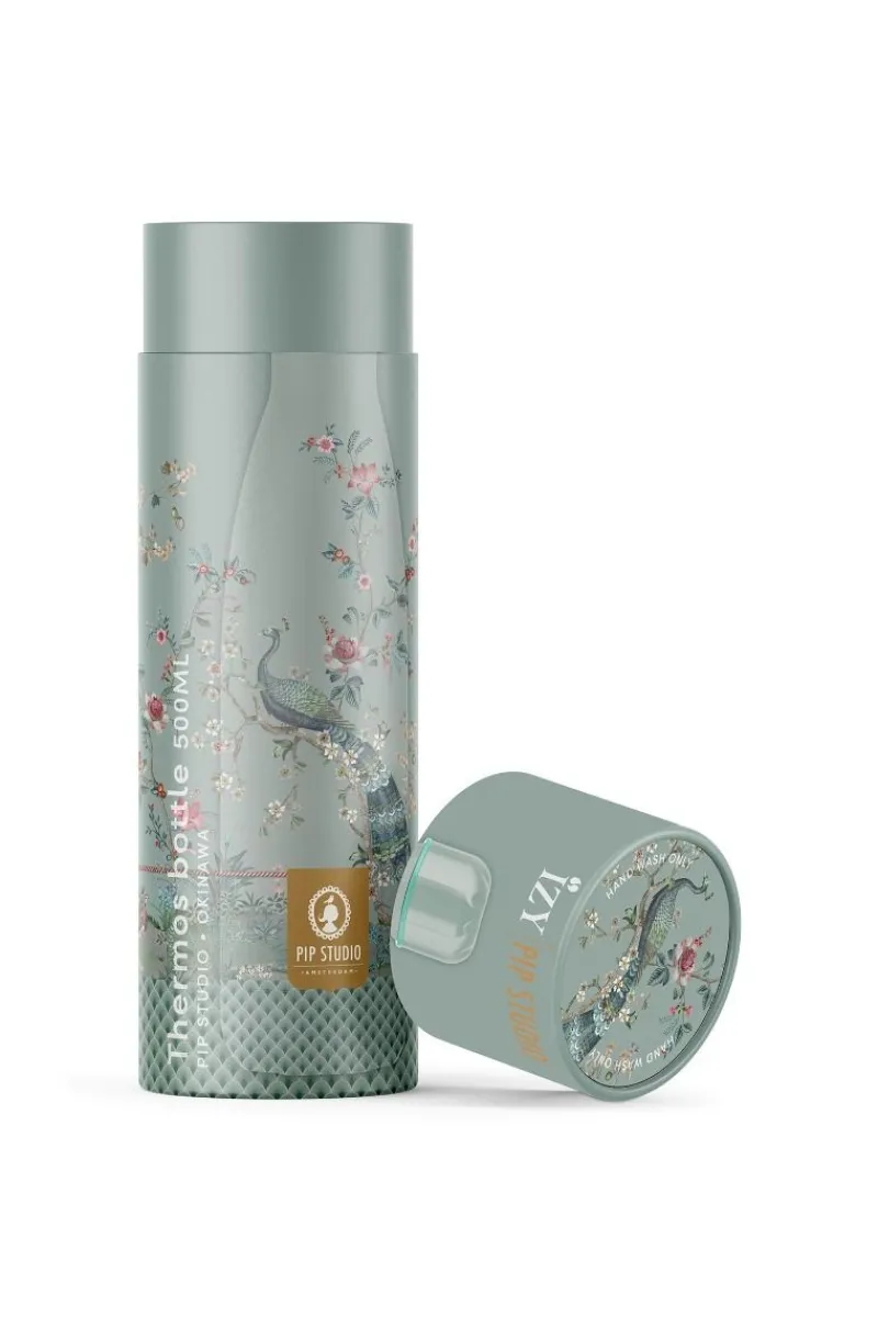 Pip Studio Thermosflaschen|Okinawa Thermosflasche Grün 500ml