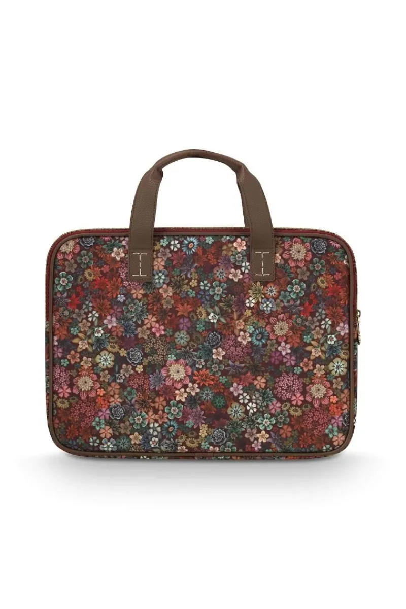 Pip Studio Taschen|Laptoptaschen|Olivia Laptoptasche Tutti i Fiori Rot