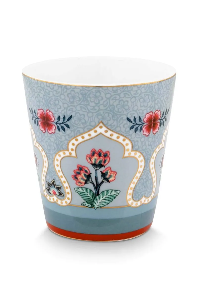 Pip Studio Porzellan Sets|Kaffeetassen|Oriental Flower Festival Set/4 Tassen Blau