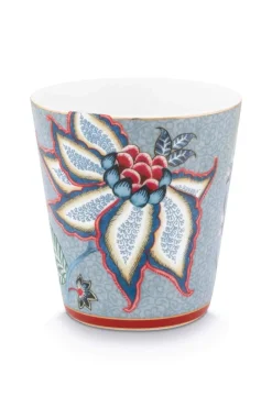 Pip Studio Porzellan Sets|Kaffeetassen|Oriental Flower Festival Set/4 Tassen Blau