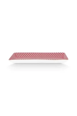 Pip Studio Porzellan Sets|Oriental Flower Festival Sushi Set Dunkel Rosa